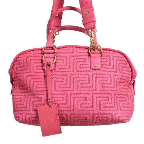 pink VERSACE Women Handbags 